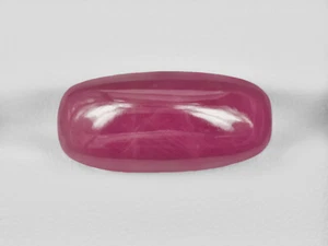 GRS Certified GUINEA Ruby 37.61 Cts Natural Untreated Pinkish Red Cushion - Picture 1 of 4
