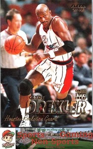 Fleer #22 Clyde Drexler 006293 1997-98 - Imagen 1 de 2