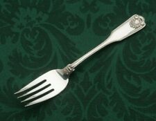 Fiddle Shell by Frank Smith Sterling Silver individual Salad Forks 6 5/8"