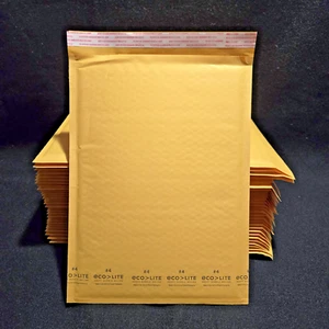 Lote de 30 sobres de burbujas acolchados Ecolite Kraft talla #4 9,5x14,5 - NUEVO - Imagen 1 de 2