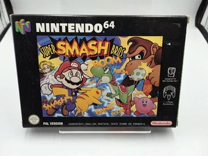 N64 Nintendo 64 Super Smash Bros. mit OVP und Anleitung EUR - Bild 1 von 12