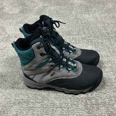 Merrell Boots Womens 8.5 Insulated 400 Gram Thermo Shiver Hiking Monument Teal - Image 1 of 4