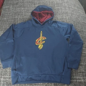 NBA Niños Cleveland Cavaliers Cavs Azul Marino Sudadera con Capucha Talla Juvenil Grande - Imagen 1 de 9