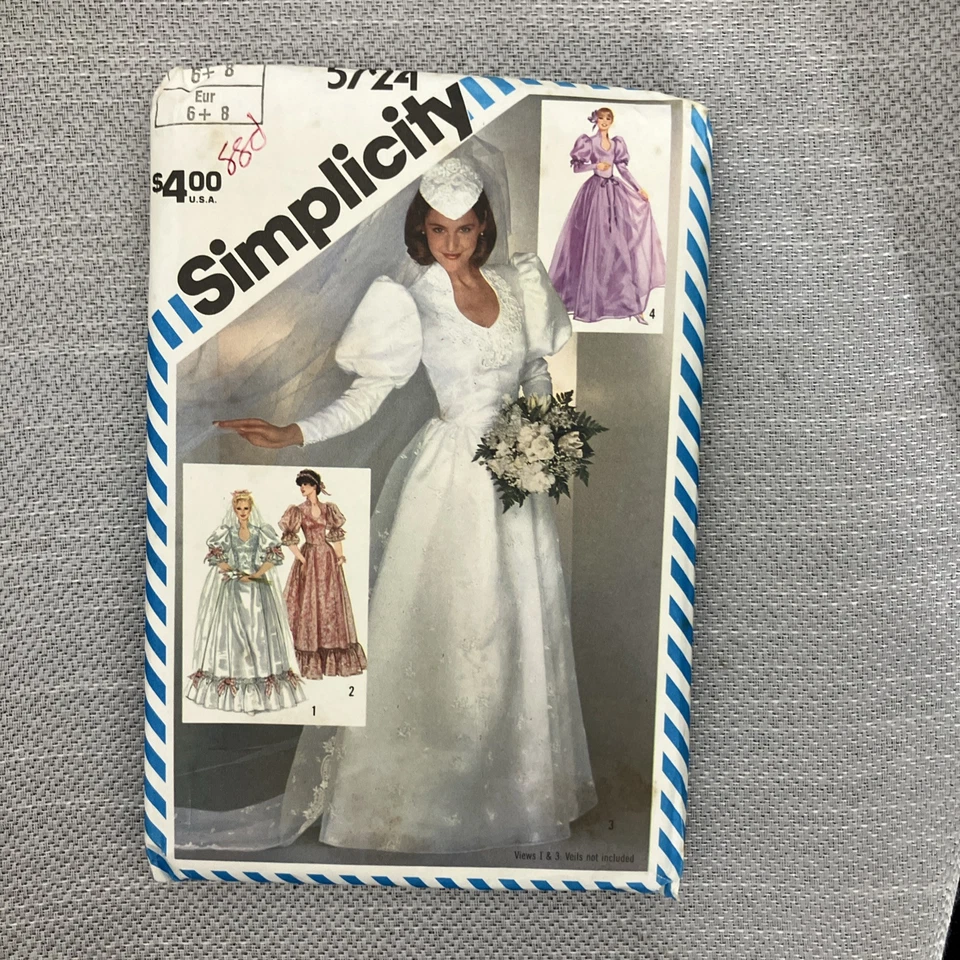 Simplicity Pattern 5724 Civil War Dress Size 14 to 20 Uncut