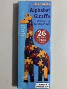 Alphabet Giraffe mit Schwanz 16" und 26 Stück - Bild 1 von 12