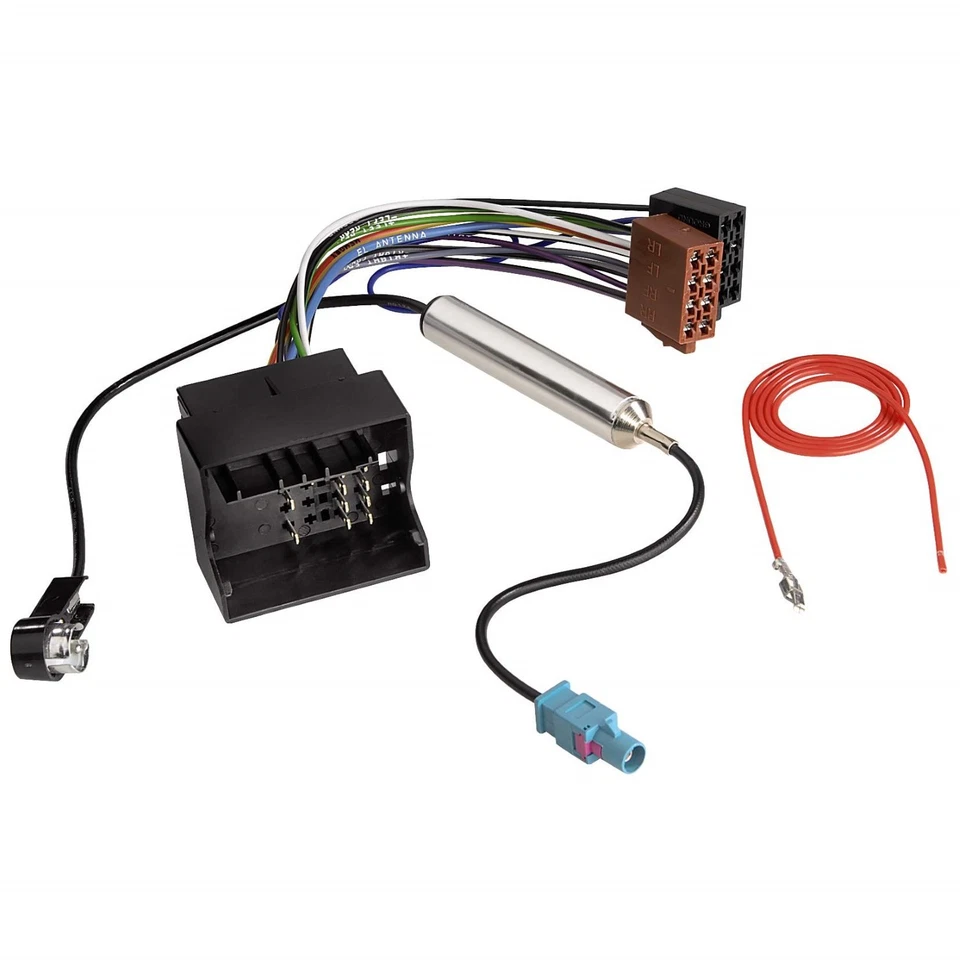 Hama Iso Adaptateur pour Autoradio Câble Antenne Audi Skoda Seat VW Quadlock R - Photo 1/1