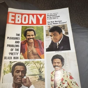 Ebony Magazine Sept 1974 The “Pretty Black Man” Vintage Like New - Picture 1 of 6