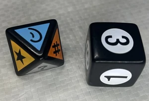 Scene It? Ersatz Würfel Set - Nummeriert & Kategorie Würfel - Bild 1 von 3