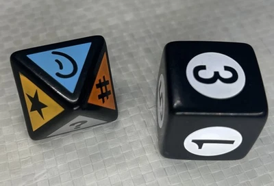 Scene It? Replacement Dice Set – Numbered & Category Die - Image 1 of 3