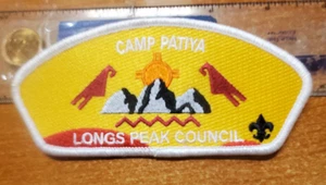 BSA Longs Peak Council, Colo-Nebr-Wyo CSP, SA-68, Camp Patiya, 100 made - Picture 1 of 2