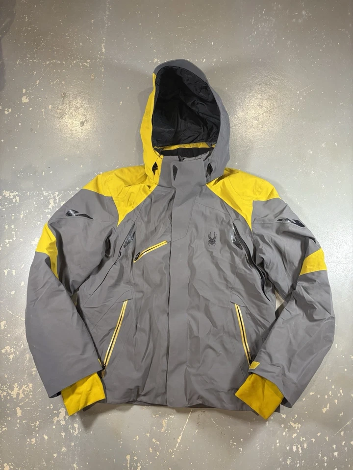 Spyder Spylon XTL 20/30K Extreme Men’s Gray Winter Ski Jacket - Image 1 of 4