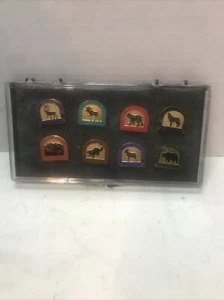Set of 8 Denali National Park Alaska Pins JD505 - Picture 1 of 3