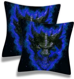 Alottagifts Dragon Decorative Throw Pillow Cover Cushion Case 18x18 Inch 2 Pack - Picture 1 of 5