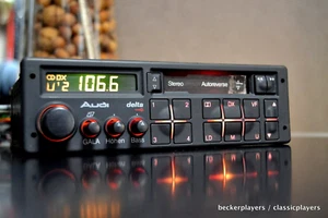 Raro Audi Delta 2 (M330) Blaupunkt años 90 radio/reproductor CC Quattro 200 100 90 80 S4 - Imagen 1 de 14
