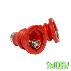 Braktec Trials pasadores de palanca y botas de goma TRS Vertigo 4RT TXT Scorpa rojo - Imagen 1 de 2