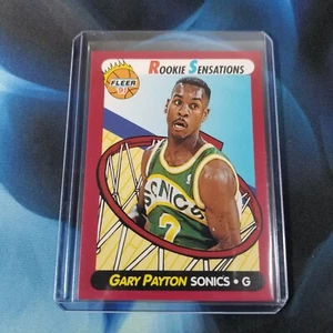 1991 Fleer Gary Payton Rookie Sensations 9 of 10 VG/M - Picture 1 of 2