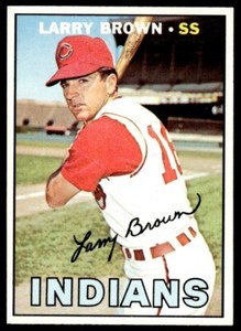 1967 Topps Larry Brown Cleveland Indians #145 a1