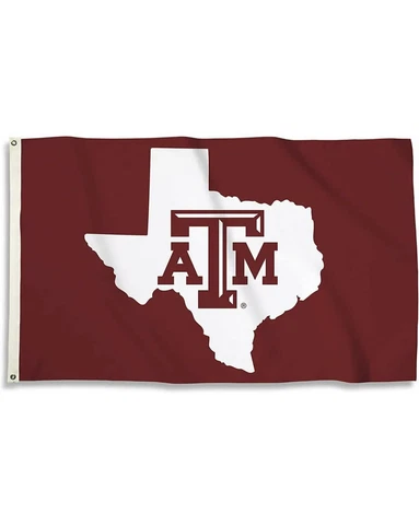 Texas A&M Aggies Large Flag 3 X 5 Foot Double Sided Cover
