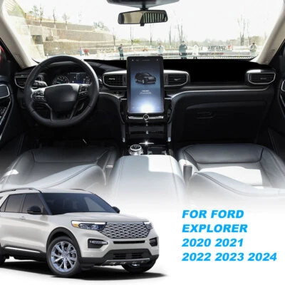 Black DashMat Dash Cover Dashboard Mat Sun Shade Pad For Ford Explorer 2020-2024 - Image 1 of 4