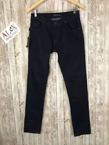Massimo Dutti Jeans Mens 28x31 Dark Wash Indigo Denim Stretch N45 - Picture 1 of 7
