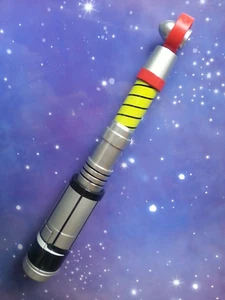 3rd Doctor Who Sonic Screwdriver Electronic Sound SFX Toy Prop Red Top End Third - Picture 1 of 12