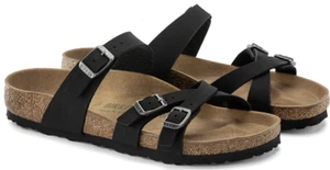 BIRKENSTOCK Franca 1024985 schwarz Black VEGAN Damen Sandale normale Weite - Bild 1 von 10