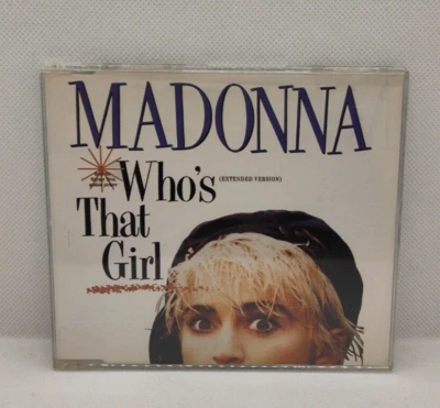 MADONNA Who's That Girl ERWEITERTE VERSION DEUTSCHE IMP CD Scritti Politt - Bild 1 von 4