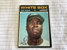 1971 Topps Baseball #733 Lee Mays Chicago White Sox  High Number SP!