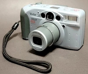 Vintage Vivitar Mega 100s 35-70mm Power Zoom 35mm Film Camera - Picture 1 of 6