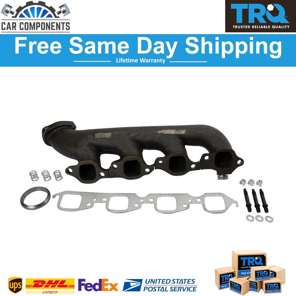 Правый выпускной коллектор TRQ подходит для Chevrolet 1996-2000 GMC 1996-2000 годов выпуска - Изображение 1 из 4