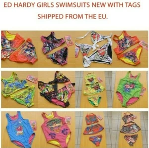 Ed Hardy Girls Swimming Suit costumes various colours & styles - New with Tags, - Picture 1 of 29