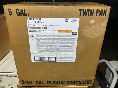NUEVO 5 galones de lubricante para cadena de horno lubricante Lubriplate L0836-055, jarras de 2/21/2 galones Foto 1 de 2