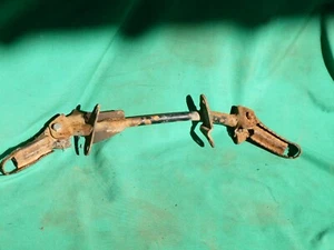 SUZUKI TC 100 FL FOOTREST BAR WITH FOLDING FOOTRESTS OEM  43510-25300 - Picture 1 of 4