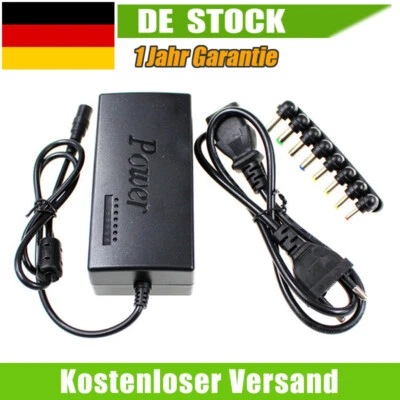 96W Universal Ladegerät Netzteil für Laptop Notebook DC Ladekabel 12-24V - Bild 1 von 4