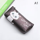 Kawaii Cat Pencil Bags Cute Pu Leather Waterproof Pencil Case School Supplies