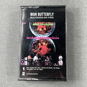 Iron Butterfly In-A-Gadda-Da-Vida ~ Audio Cassette Tape - Foto 1 di 5