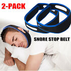 2X Snore Stop Belt Anti Snoring Chin Strap CPAP Sleep Apnea Dry Mouth Solution