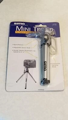 Sima Mini Tripod For Digital Camera Or 35mm Camera Or Camcorder New Shelf O5 - Image 1 of 4