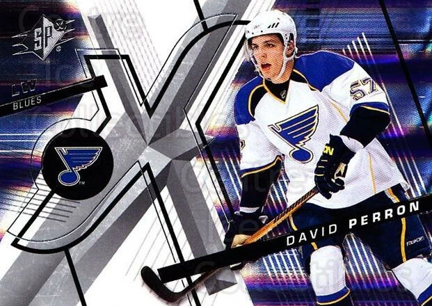 2008-09 Spx #11 David Perron - Image 1 of 1