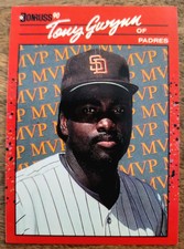 1990 Donruss Tony Gwynn All-Star Error Card  No period after INC