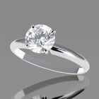 Round Cut Beauty Diamond Engagement Ring 14KT Yellow Gold 1.26 CT G/SI2
