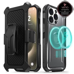 Vena [vArmor] Magsafe Holster Belt Clip Case for iPhone 15 Pro Max/Pro/Plus 14 - Picture 1 of 22