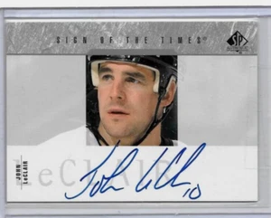 AUTÓGRAFO JOHN LECLAIR 2004 SP AUTÉNTICO SIGNO DE LOS TIEMPOS CERTIFICADO - Imagen 1 de 1