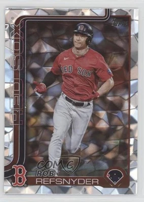 2025 Topps Series 1 Diamante Foil Rob Refsnyder #112 - Image 1 of 2