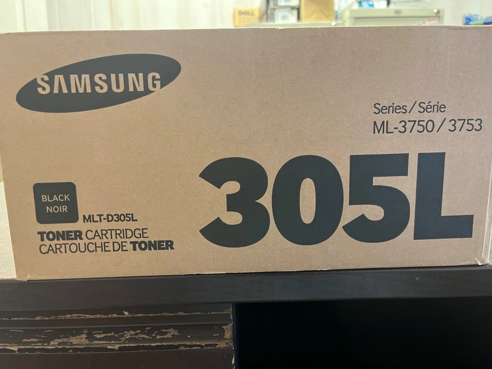 正品三星 MLT-D305L (305L) 黑色 碳粉 - 全新 开箱 密封袋 — 第 1/1 张图片