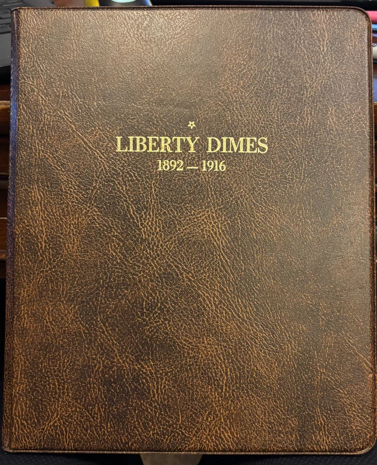 Harco Coin Master Book / Liberty Dimes 1892-1916 / Vintage - Image 1 of 1