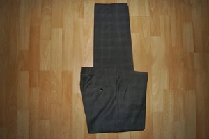 Pantalón de lana HUGO BOSS talla 52 Lenon2 gris hombre - Imagen 1 de 5