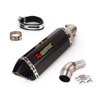 For Yamaha YZF R3 R25 MT-03 2014-2025 Exhaust System Mid Pipe Muffler Tips 51mm - Image 1 of 4