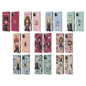 HARRY POTTER DEATHLY HALLOWS XXXVII LEATHER BOOK CASE FOR APPLE iPHONE PHONES - Picture 1 of 16