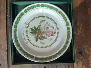Portmeirion Botanic Garden XMAS Christmas Plate 1997 - 8 1/2 inch - Picture 1 of 4